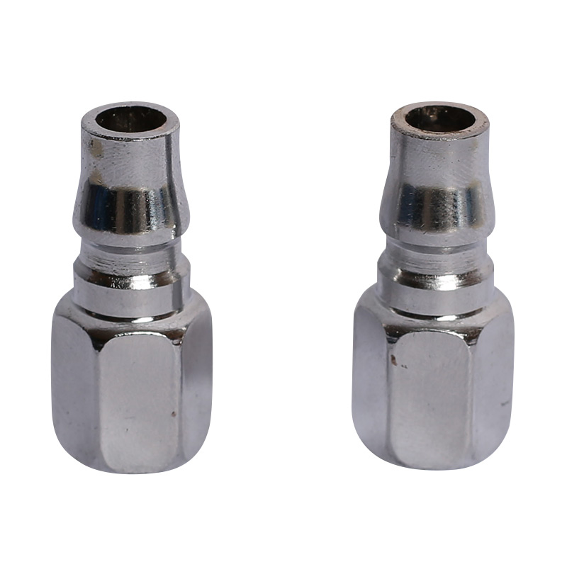 Fixtec Quick Coupler Air Hose Coupling Barb Fitting Pneumatic Connector 6PCS 1/4" Quick Coupler and Plug Kit