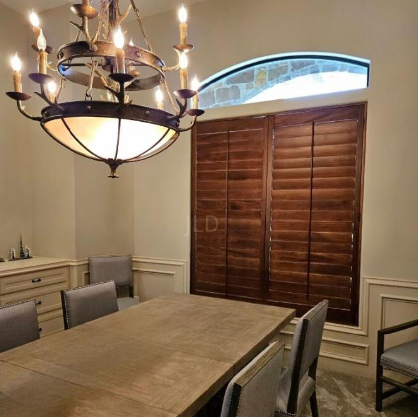 Cheap Price Modern Custom Horizontal Louver Plantation Shutters for Hotel