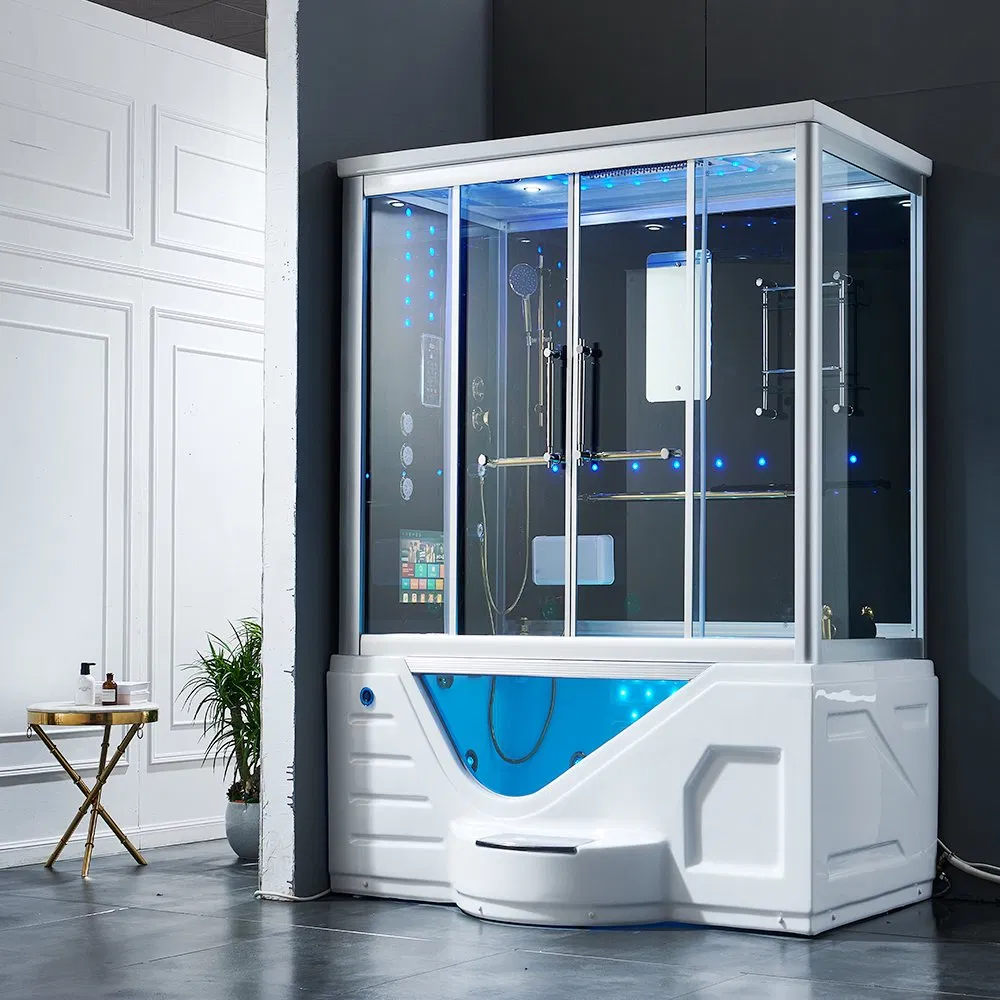 Spain Price 6mm Toughened Safety Glass Steam Shower Room