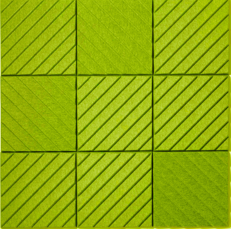 Eco-Friendly 3D Pet Fiber Acoustic Panels for Soundproofing