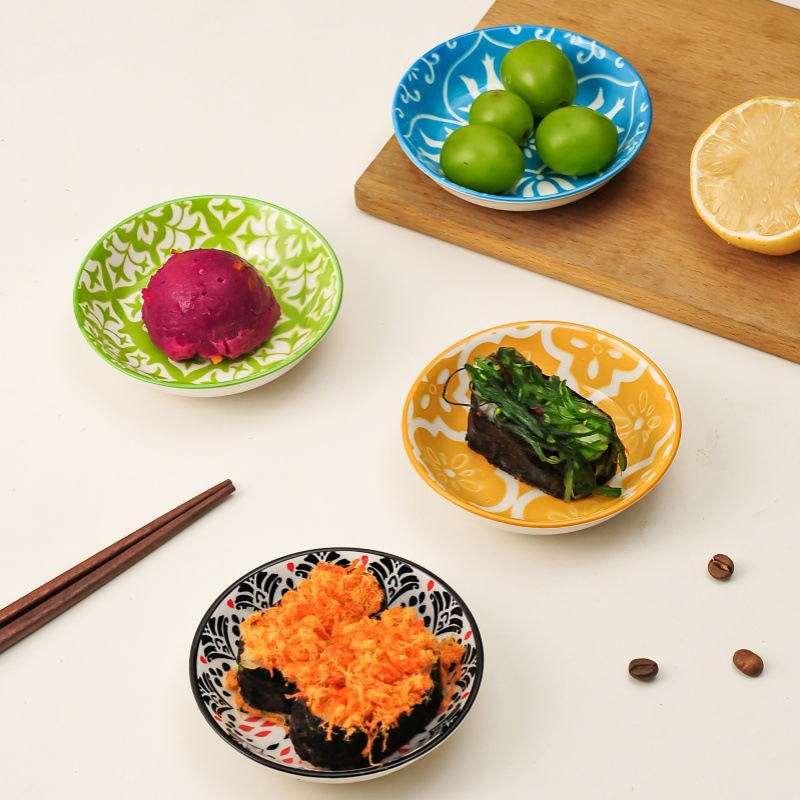 4.25"Saucer Soup Plate Pad Printing Porcelware Hotelware Ceramic Tableware