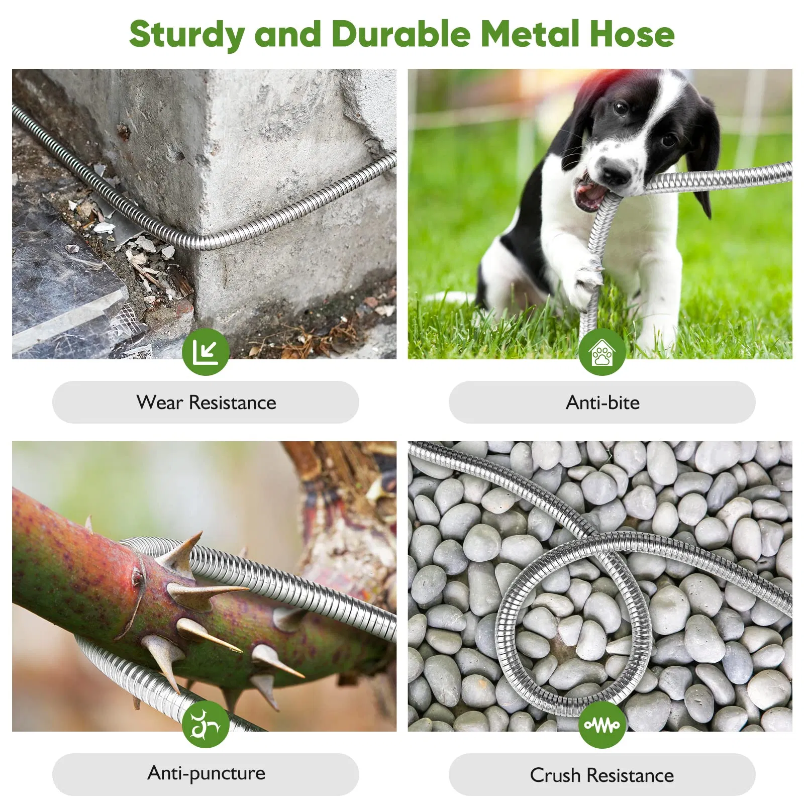 Hot Sale Stainless Steel Heavy Duty Water Durable Lightweight Proof Garden Hose