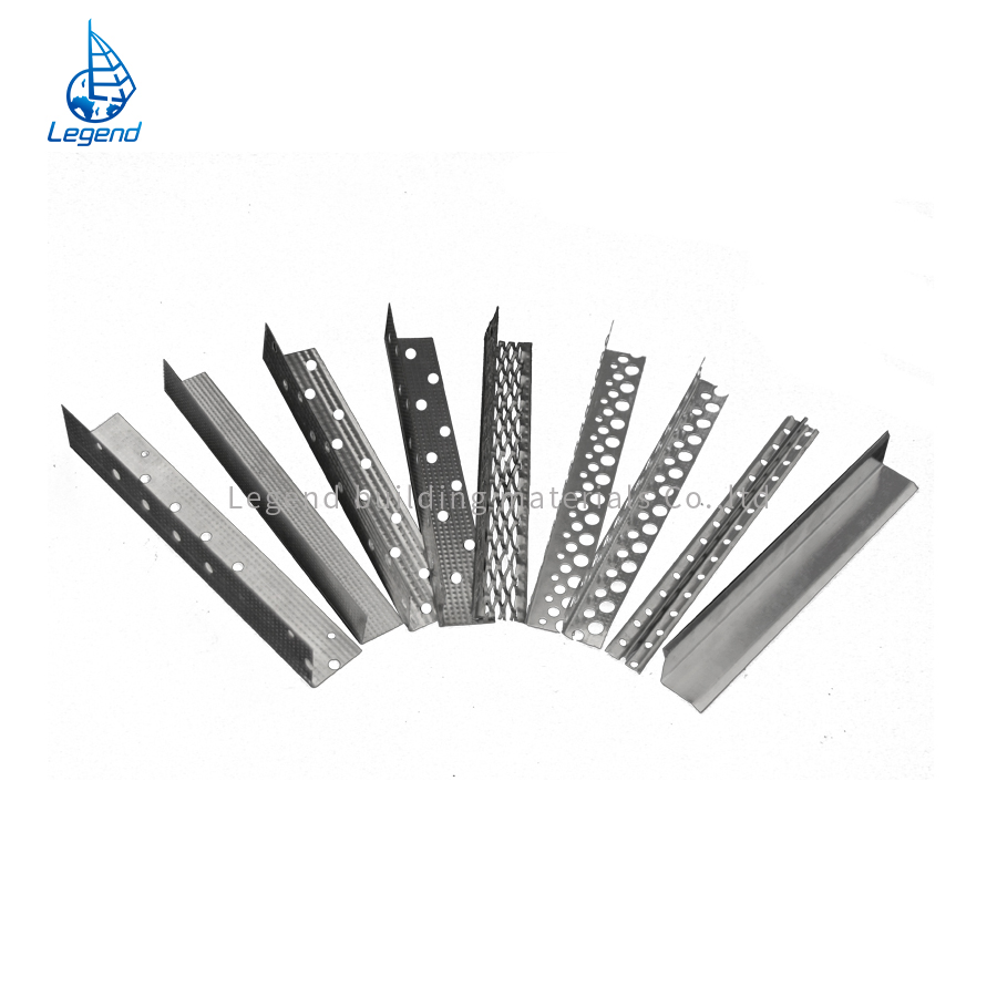 Industrial Perforated Metal Stud Corner Bead Structure Drywall Building Material Wall Channel