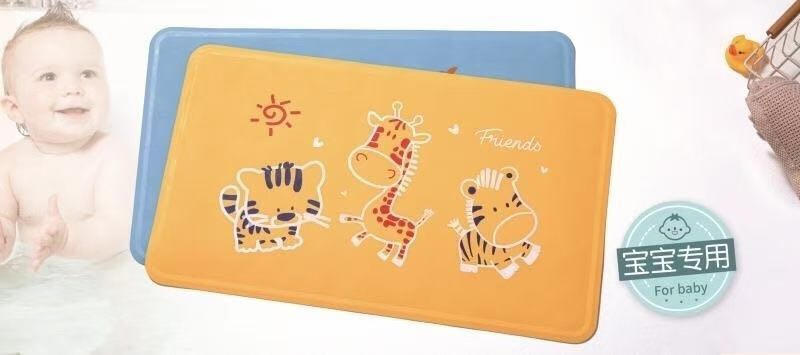 Customized Design Cloud Shape Rubber Bath Mat/Shower Mat/Tub Mat