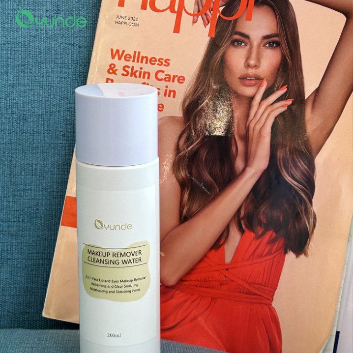 Hot Sale Skin Care 3 in 1 Face Eyes Lips Makeup Cleansing Water