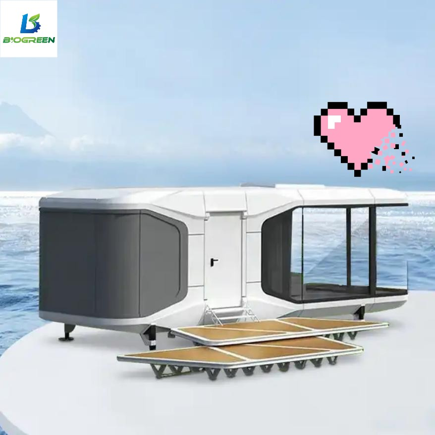 2025 Mobile Prefab House with Smart Control System Space Capsule House