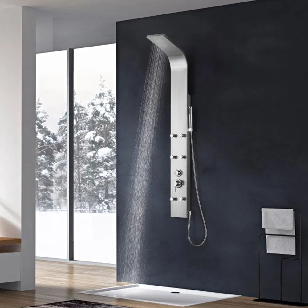 Bathroom Hydro Massage Functional Home Use High Quality Indoor Wall Mounted Shower Panel