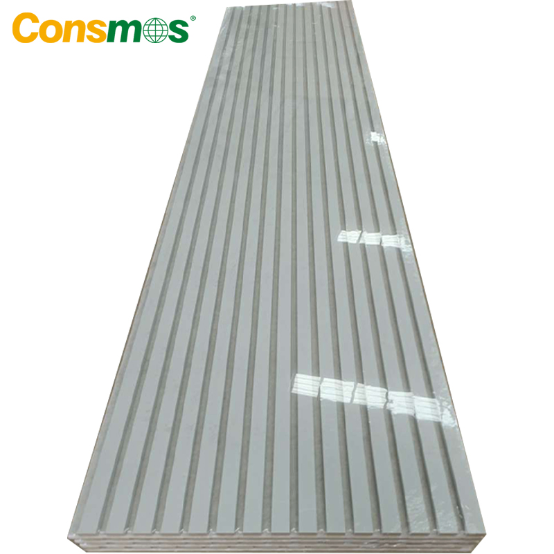 High Density Polyester Pet Acoustic Panel Wooden Veneer for Recording Room