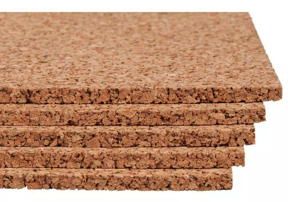 High Quality Cork Sheets for Insulation Bulletin Boards and Decoration Cork Sheet