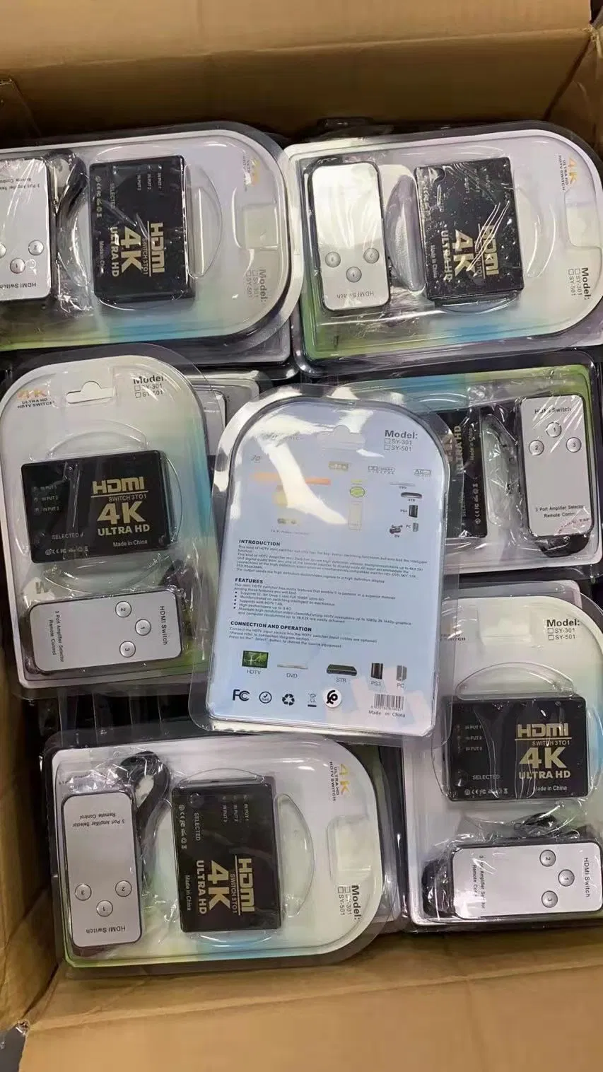 HDMI-коммутатор 3x1 с пультом ДУ