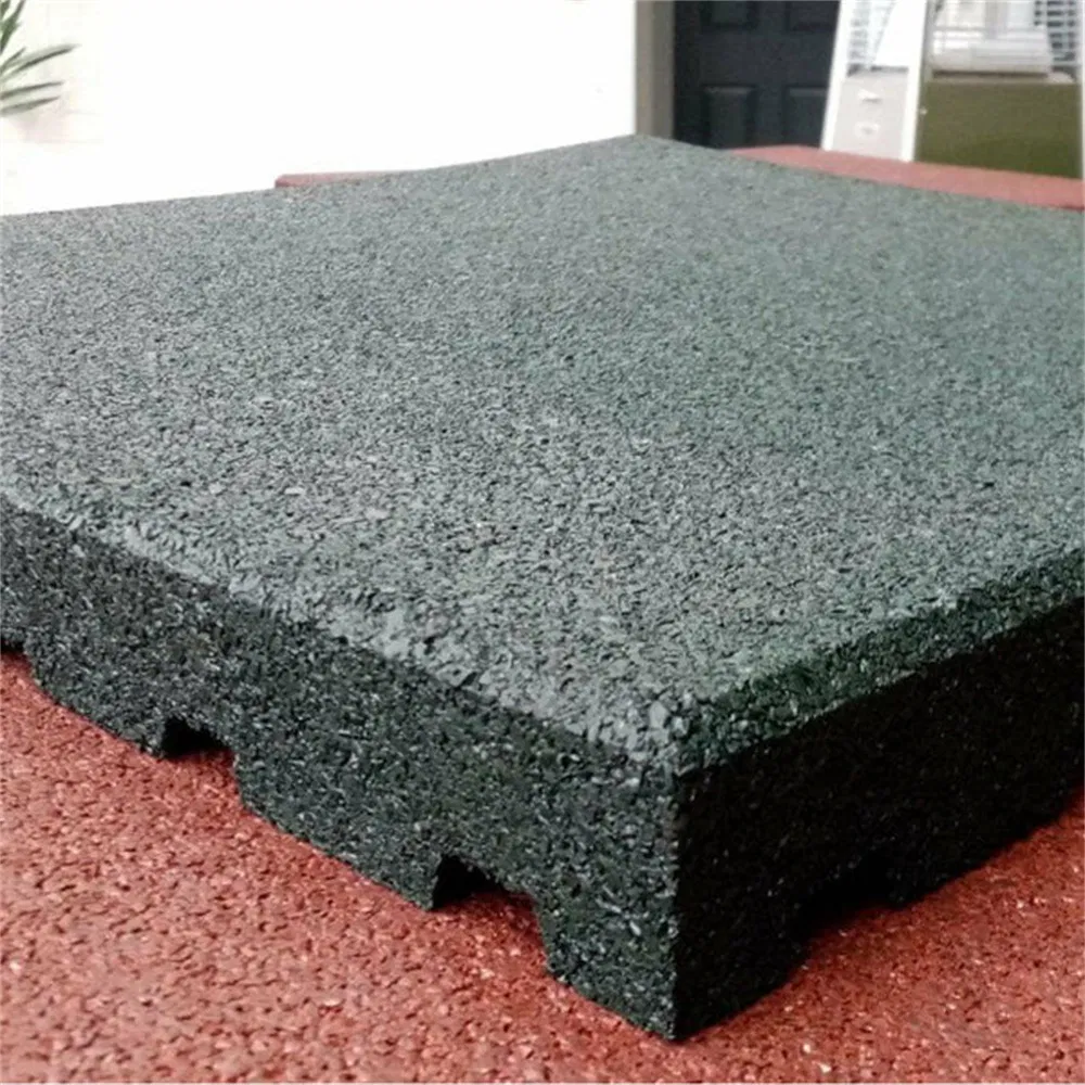 40mm Rubber Mat Tile Safety Playground Rubber Matting for Outdoors