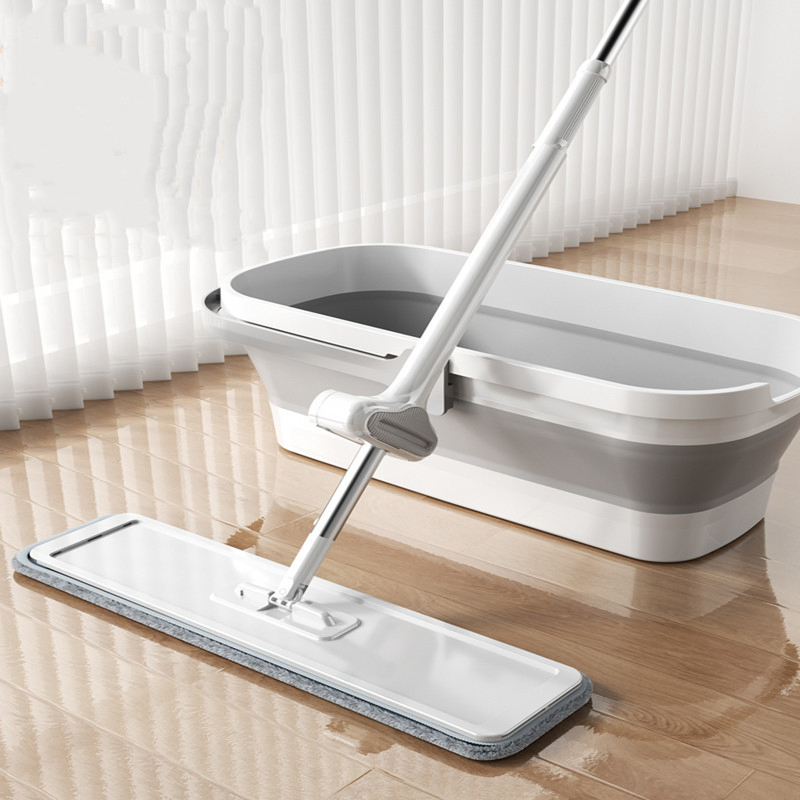 New Hand Wash Free Mop Rotary Flat Mop