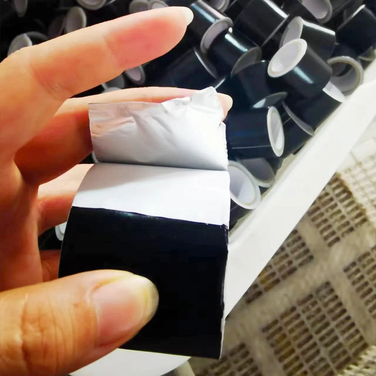 Black Aluminum Tape for Pipe Repairing