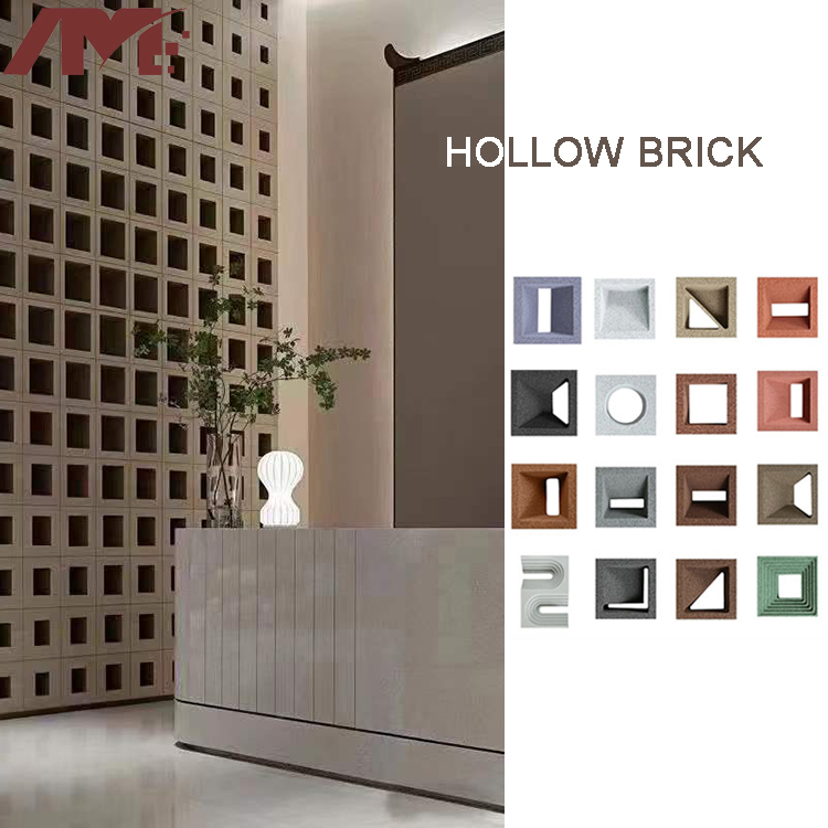 Foshan Wholesales Decorative Standard Ceramic Fire Brick Hollow Block