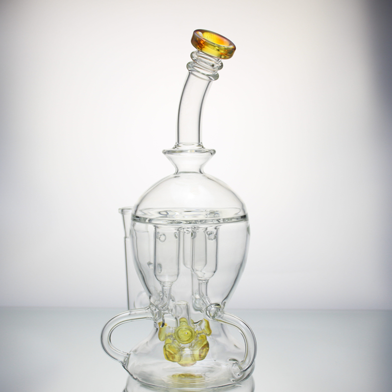 Popular Glass Water Pipe Hand Made Pipes with Smoking Accessories