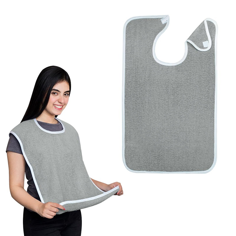 Hot-Selling Custom Adult Plastic Bibs Moisture Blocking in Snowy Weather Fun Adult Bibs