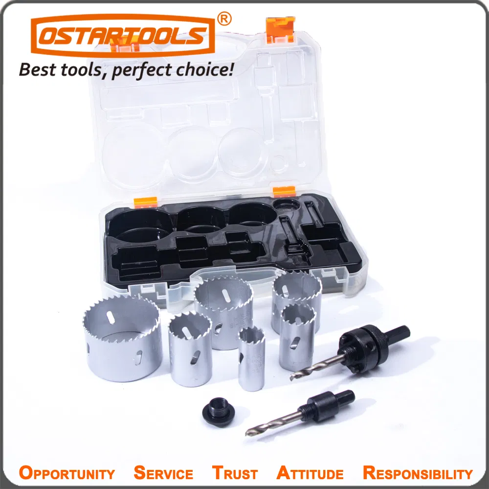 Premium M3 M42 Bim Hole Saw Set for Wood and Metal Cutting