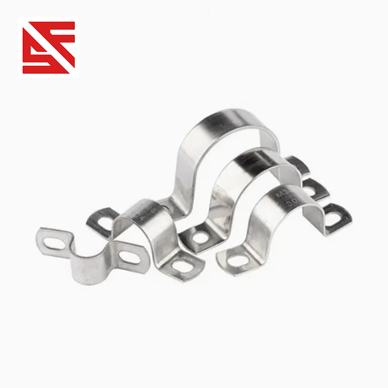 High Quality Stainless Steel U Strap Saddle Clamps Pipe Fastener Pipe Clamp