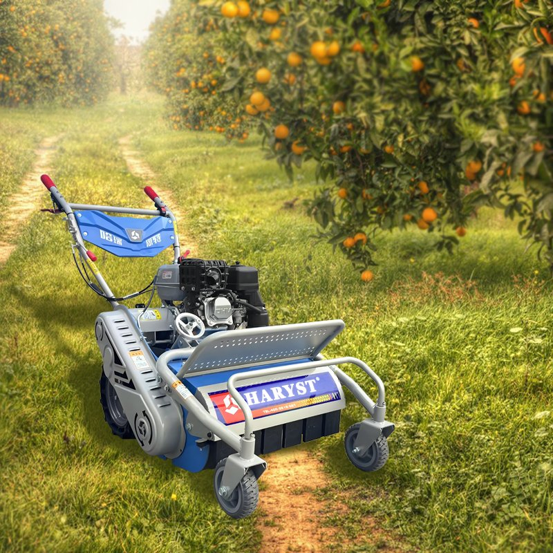 Бензиновый самоходный сенокосил HARYST 7HP с мульчером