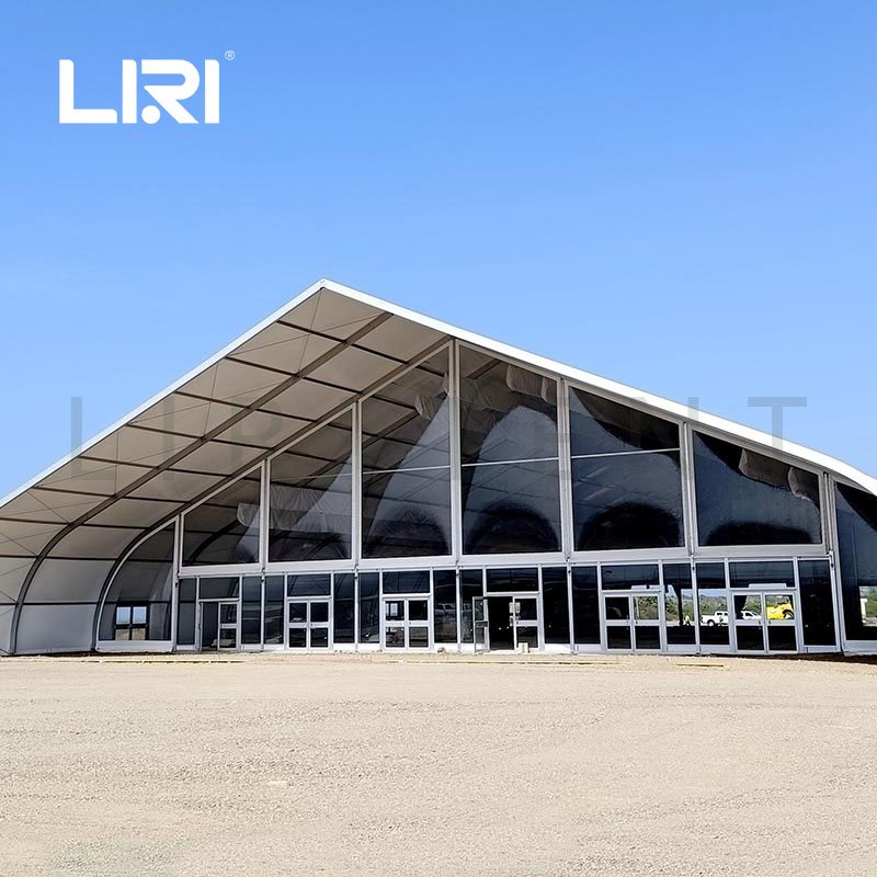 Russian Aluminum Frame Prefabricated TFS Helicopter Hangar Warehouse