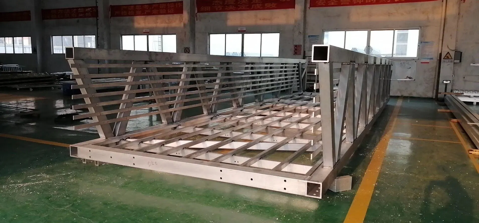 2019 New Design Aluminium Welding Pontoon Bridge  Floating Platform Floating Dock