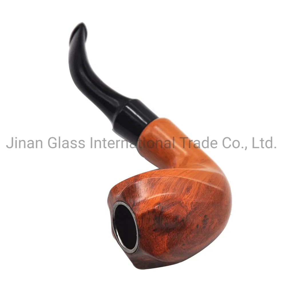 New Durable Wooden Enchase Smoking Pipe Tobacco Cigarettes Cigar Pipes Gift