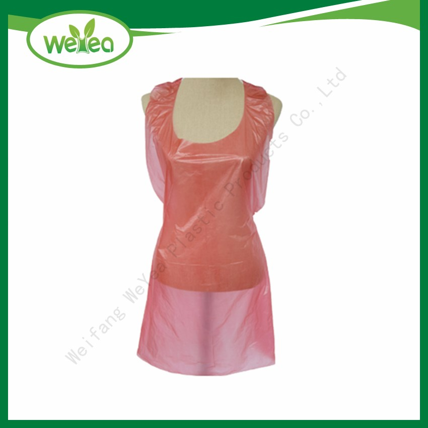 Thick Plastic Disposable Aprons Chef Apron Personal Protecting Plastic Aprons