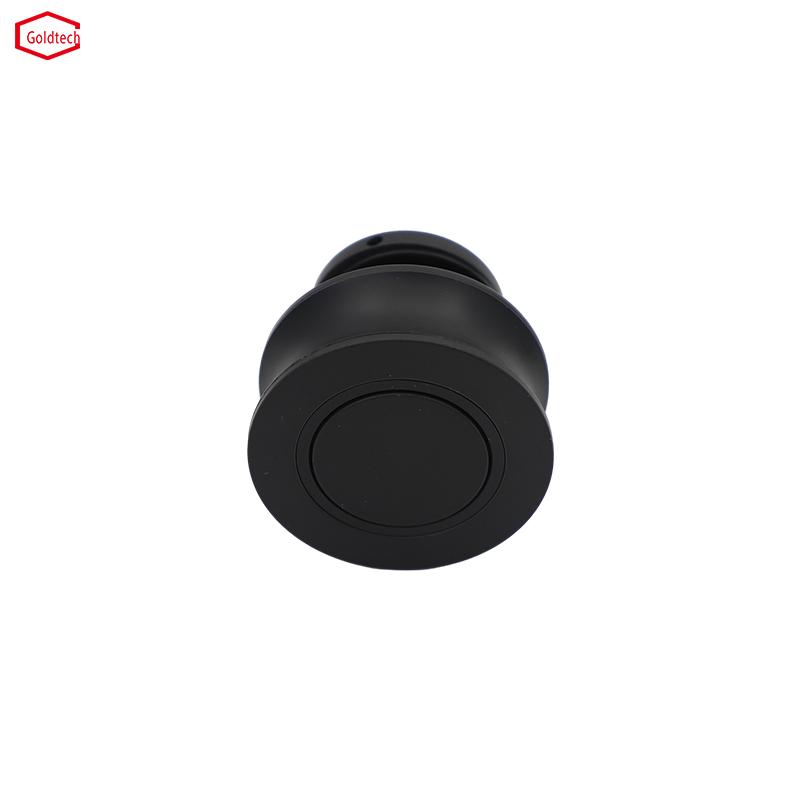 Matt Black Stainless Steel Shower Glass Sliding Door Roller System Hardware