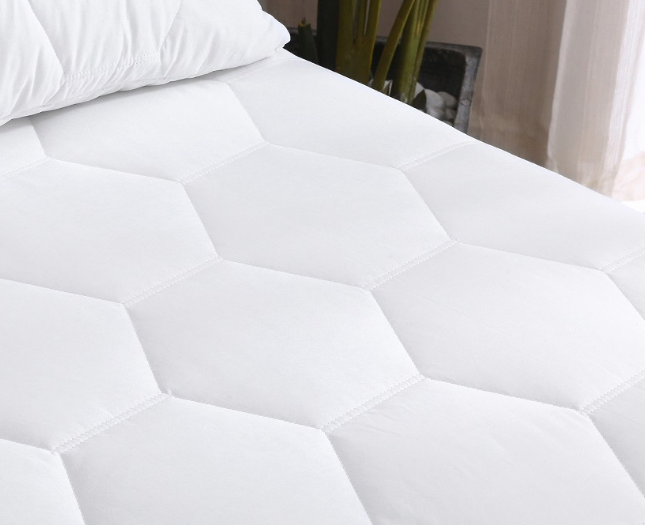 Cotton Quilted TPU Mattress Protector Pillow Cover Waterproof and Breathable
