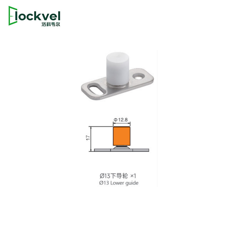 Popular Hot Sale 100kg Wooden Door Sliding Pulley System with Aluminum Track