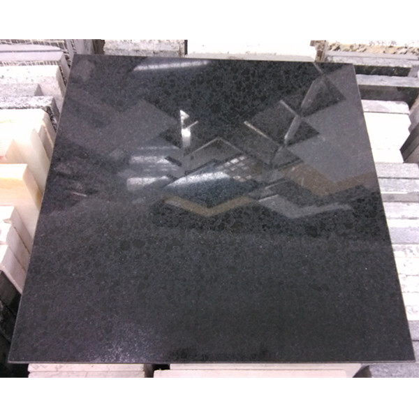 Polished G684 Fuding Black Granite Floor Tiles