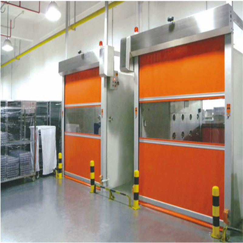 Automatic Fast High Speed PVC Shutter Rapid Roll up Doors