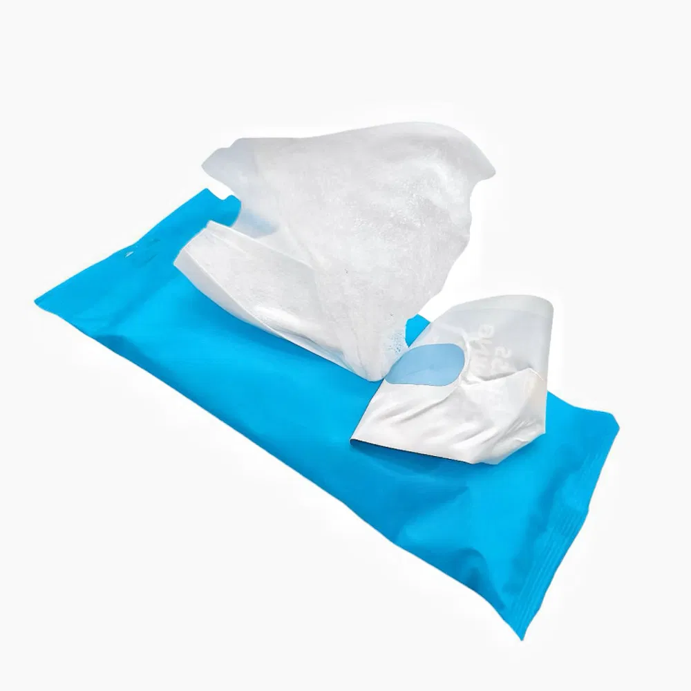 Special Nonwovens Compostable Lightly Fragranced Flushable Antibacterial Disinfect Soft Wet Wipe with Fresh Gentle and Effective