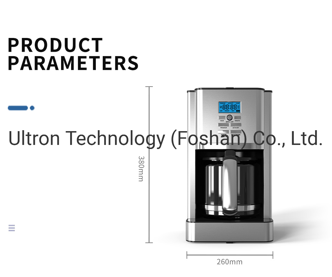 Classic Drip Coffee Machine Automatic American Coffee Maker