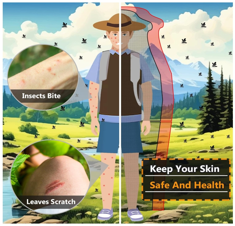 Mosquito Suit Net Bug Mesh Pants & Jacket with Hood for Outdoor Protection From Bugs, Flies, Gnats, No-See-Ums & Midges - Mosquito Net Clothing for Men & Wome