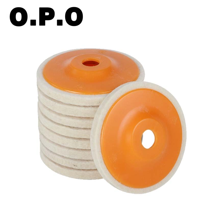 Factory Wholesale Round Wool Disc Wool Wheel Buffing Polishing Buffer Wool Felt Disc