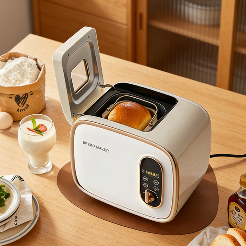 Multi Functional Bread Maker for Kitchen Use with Intelligent Kneading and Fermentation