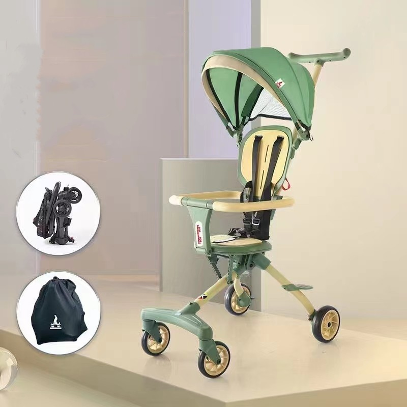 Factory Direct Sales of Practical and Lightweight Children's Strollers/One Click Folding Strollers
