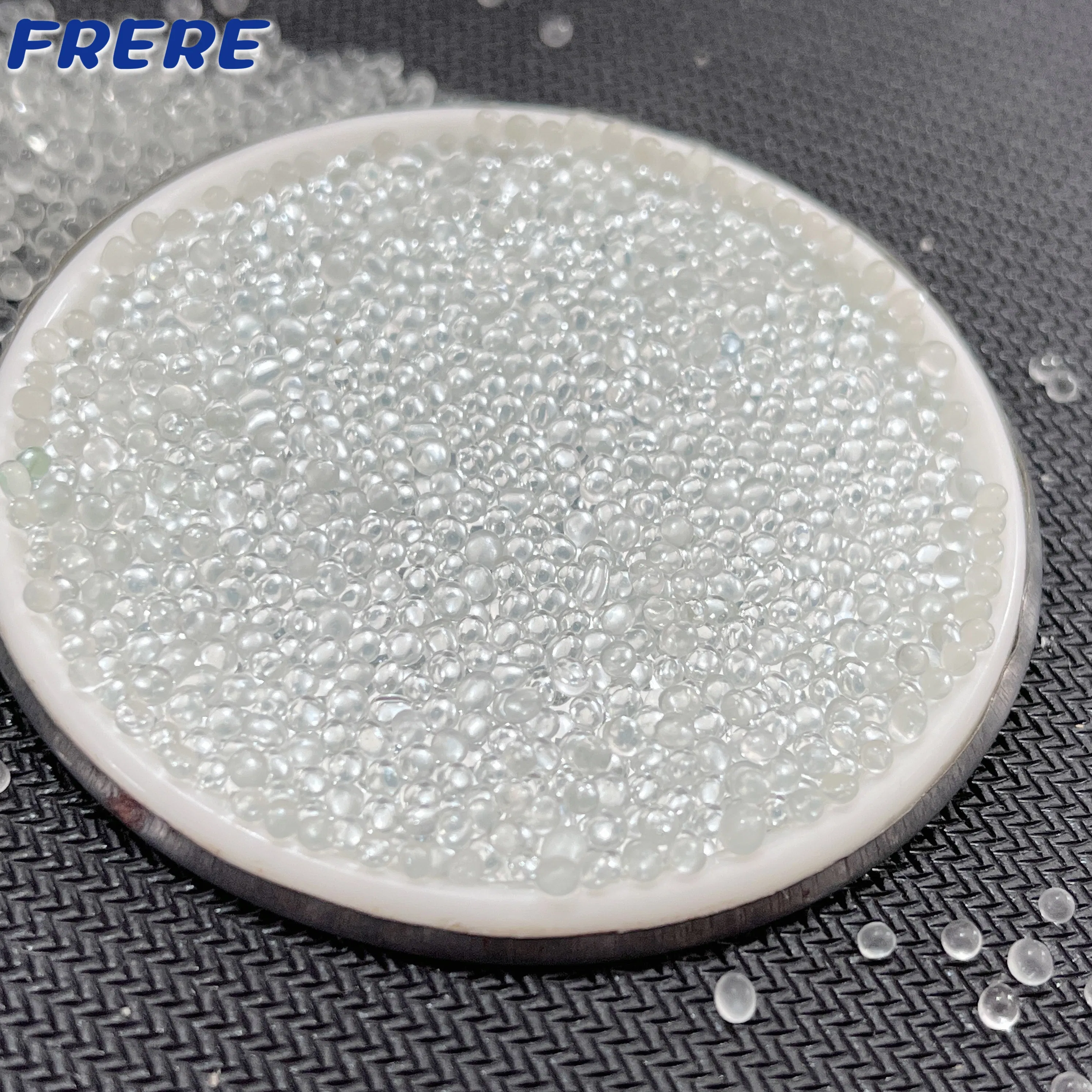 Абразивные стеклянные гранулы для пескоструйки 40/70 mesh