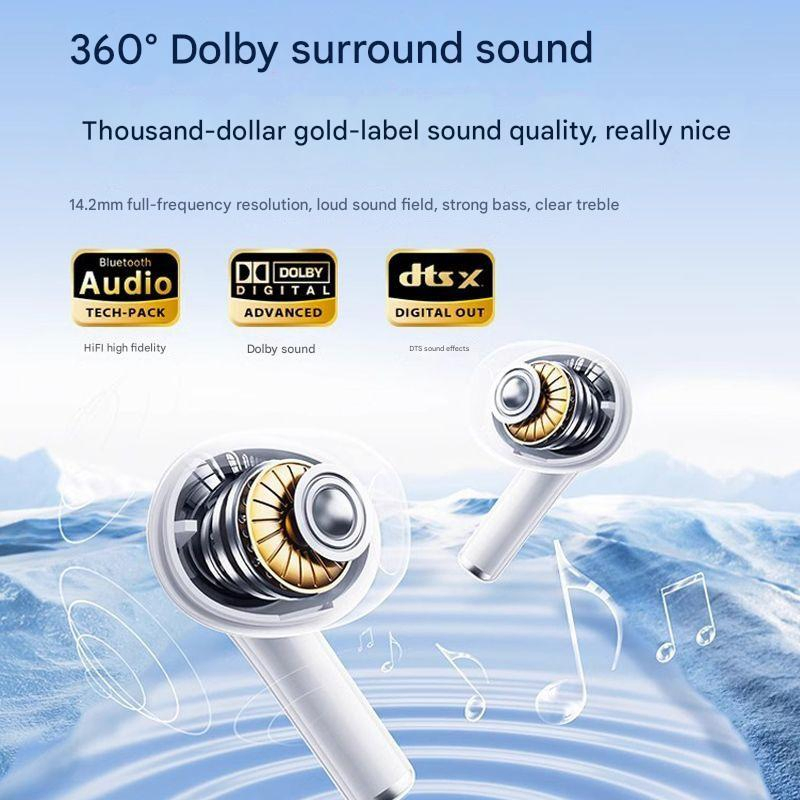 Наушники Bluetooth с Hi-Fi звуком и детекцией в ухе