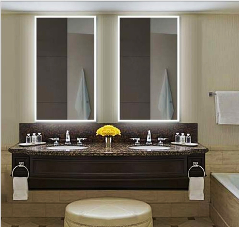 Home/Hotel Modern Decoration Furniture Wall Mounted LED Mirror