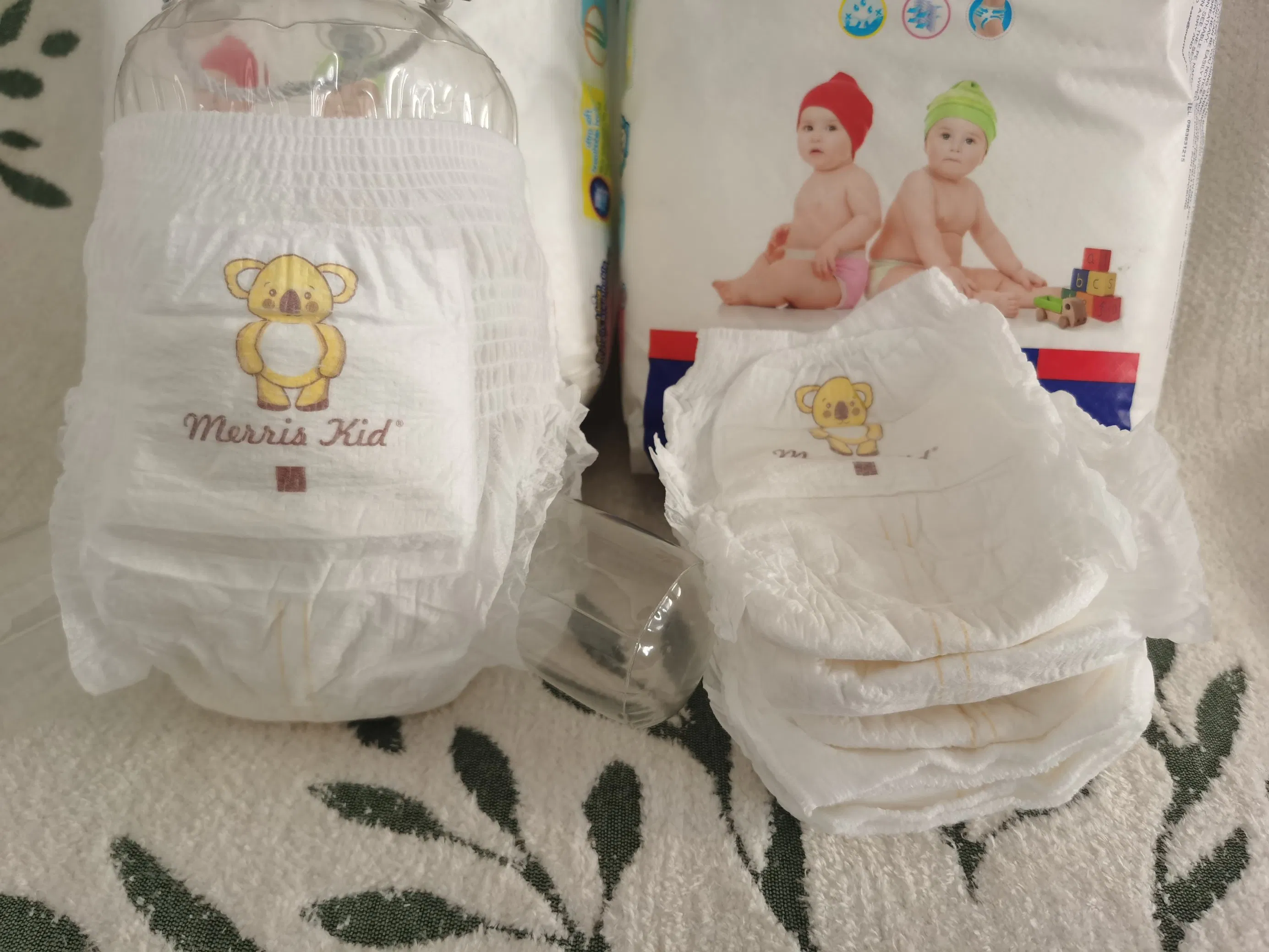 Japan Korea Quality Europe Thin New Style Training Baby Diapers Pull up Pants