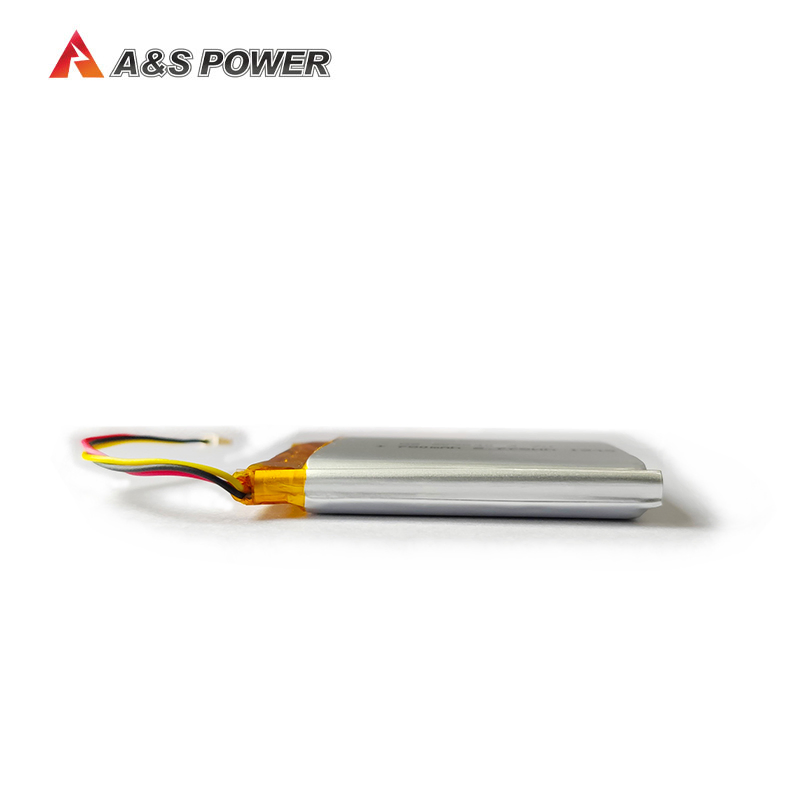 Over 15 Years of Professional Supply of 603040 3.7V 750mAh Polymer Batteries, Certified by UL/CE/CB for Use in Electrical Equipment
