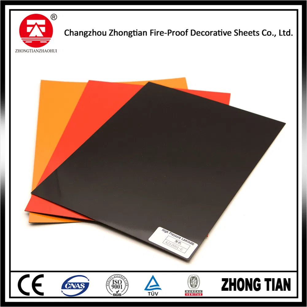 1220X2440mm Phenolic Resin Compact Laminate Board HPL High Pressure Laminate
