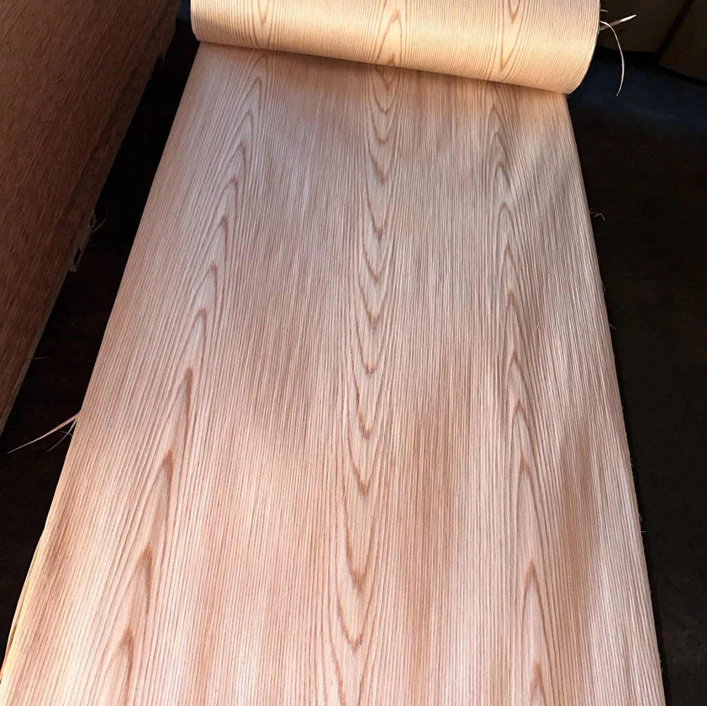 Grade AAA Recon Poplar Veneer White/Red Veneer for Plywood/Stick Paper