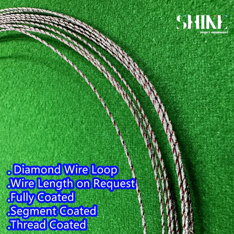 Алмазная пила-нить с покрытием для резки твердых материалов