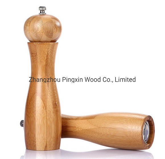 Salt and Pepper Grinders, Bamboo Pepper Grinder Mills Shakers