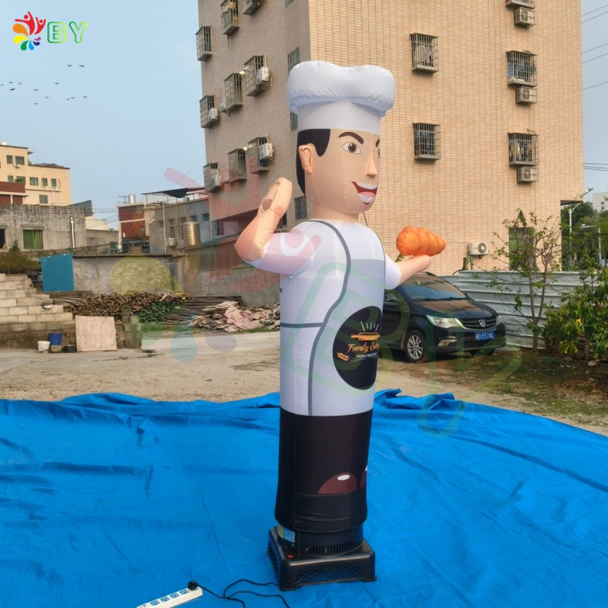 Customize Air Dancer Advertising Inflatable Air Dancer White Navy Air Dancer Inflatable Wave Man