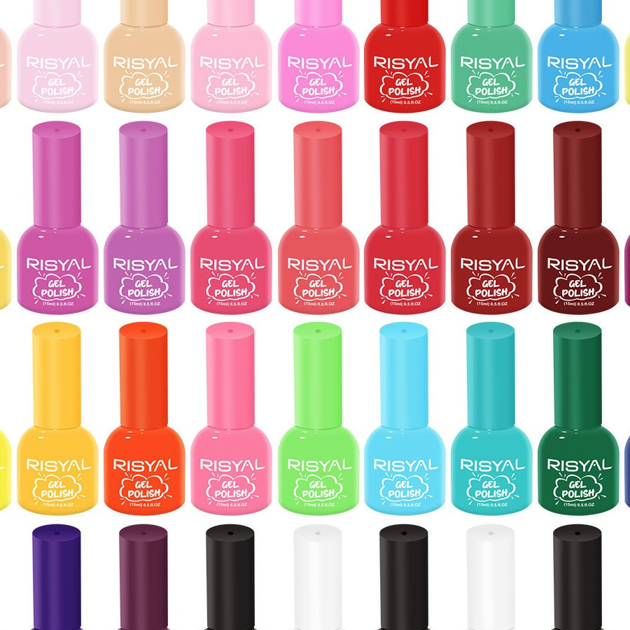 Wholesale 20 Colors Salon DIY Ice Clear Gel Art Nail Polish 7.5ml OEM Bottle Nail Polish Gel