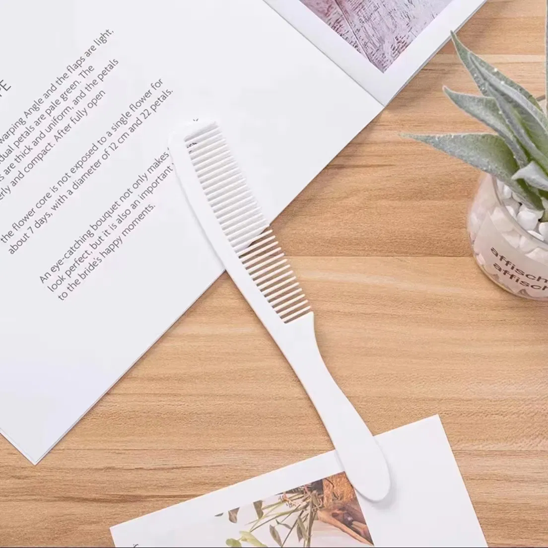 Home Travel Hotel Customized Logo Disposable Hotel Supply Comb